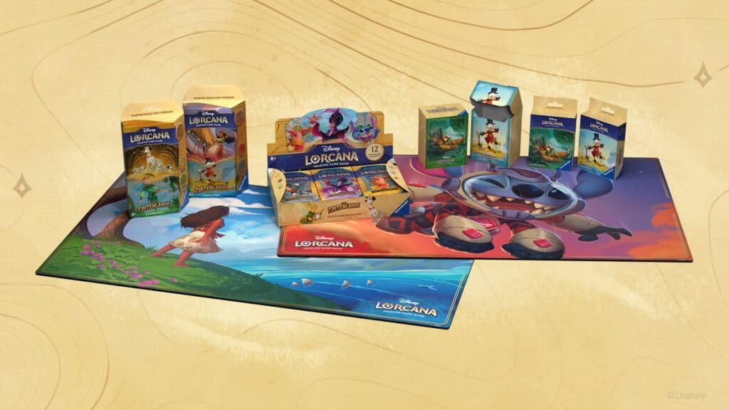 Disney Lorcana Set 3 Into The Inklands PAIR BOTH DECKS