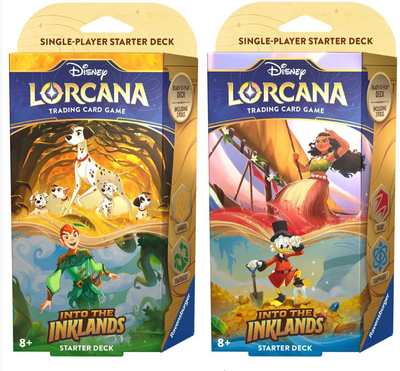 Disney Lorcana Set 3: Into The Inklands: PAIR, BOTH DECKS