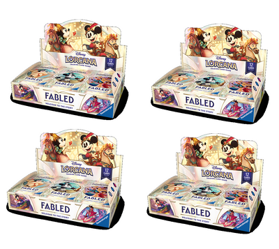 Disney Lorcana TCG - Fabled Booster Box Sealed Case