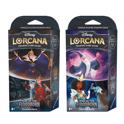 Disney Lorcana TCG Starter Deck (Pair) Rise Of The Floodborn