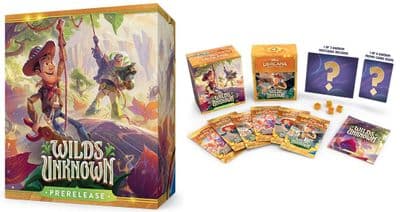 Disney Lorcana  WILDS UNKNOWN PRE RELEASE PACK