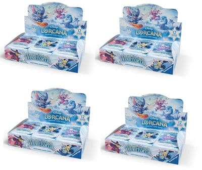 Disney Lorcana  WINTERSPELL Booster Box Sealed case1)