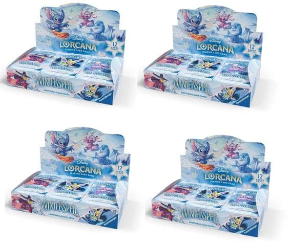 Disney Lorcana  WINTERSPELL Booster Box Sealed case1)