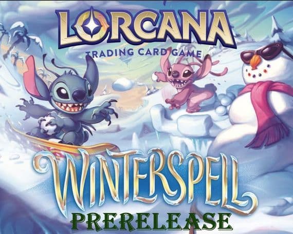 Disney Lorcana  WINTERSPELL Pre-release Party Friday February 13th
