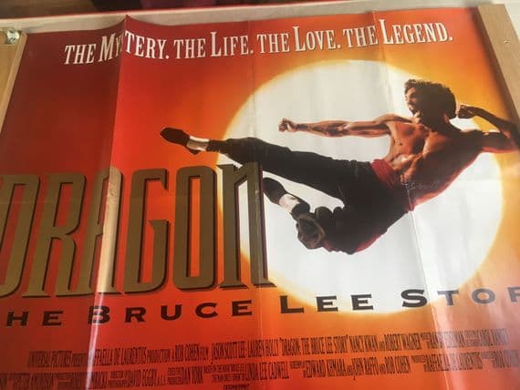 Dragon, the Bruce lee story UK QUAD ref34