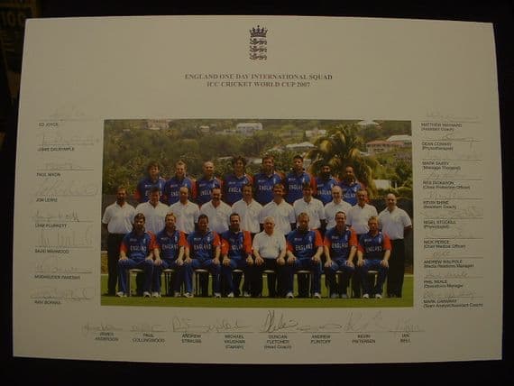 ENGLAND ONE DAY INTERNATIONAL - ICC CRICKET WORLD CUP 2007