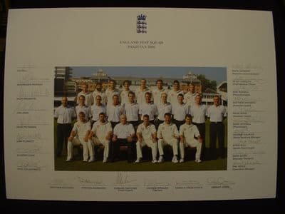 ENGLAND TEST SQUAD - PAKISTAN 2006