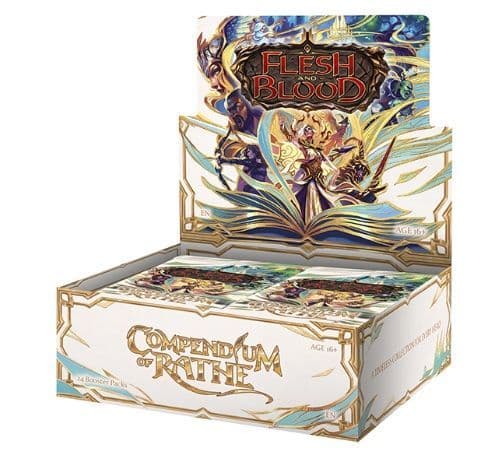 Flesh and Blood TCG - Compendium of Rathe Booster Display (24 Count)