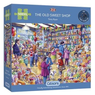 Gibsons G3545 THE OLD SWEET SHOP 500XL EXTRA LARGE PIECES 500pc Jigsaw Puzzle