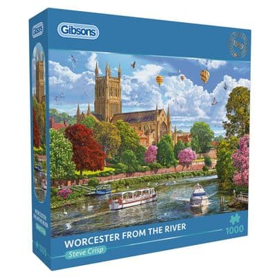 GIBSONS Worcester 1000pc Jigsaw EXCLUSIVE!