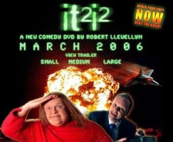 It2i2 DVD Signed by Red Dwarf ROBERT LLEWELYN