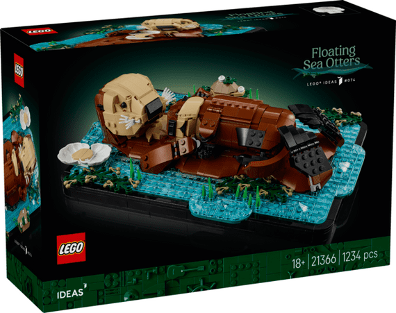 LEGO 21366  Floating Sea Otters V29  Ideas