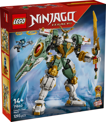 LEGO 71860  Lloyd's Titan Mech 15th Anni.versay Ninjago