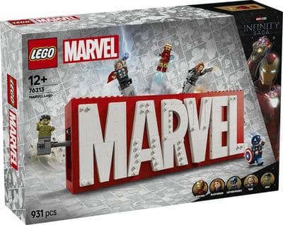 LEGO  76313  MARVEL Logo & Minifigures Super Heroes Marvel