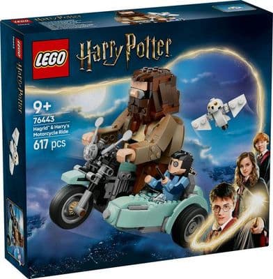 LEGO 76443  Hagrid & Harry's Motorcycle.. Harry Potter TM