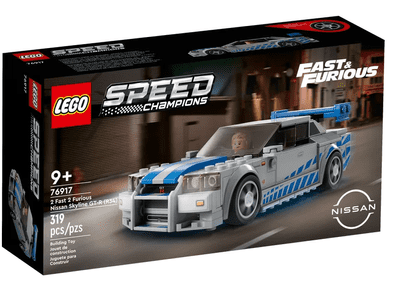 LEGO 76917 Speed Champions 2 Fast 2 Furious Nissan Skyline GT-R (R34)