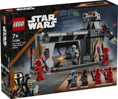 LEGO Star Wars 75386 Paz Vizsla and Moff Gideon