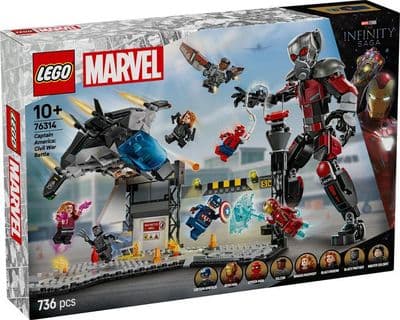 LEGO76314  Captain America: Civil War  Super Heroes Marvel