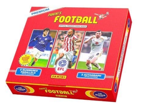 Panini's Football EFL 2026 Premium Box