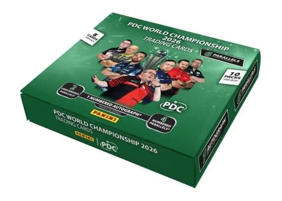 PDC World Championship 2026 Darts Trading Card Collection Premium Box