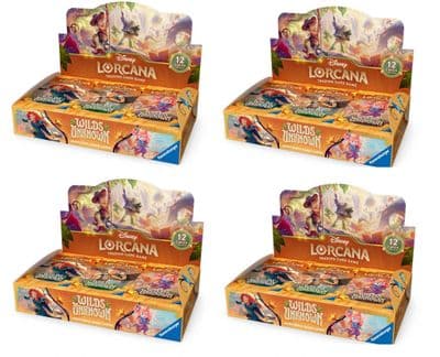 PRE ORDER Disney Lorcana  WILDS UNKNOWN Sealed Case