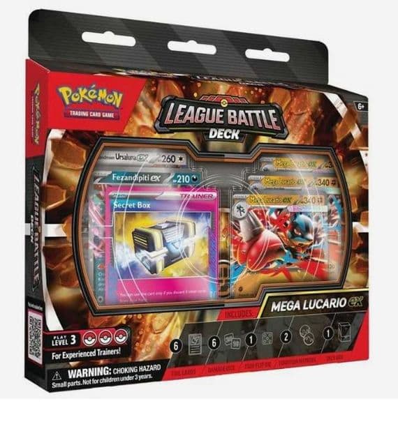 PREORDER -Pokémon TCG: Mega Lucario ex League Battle Deck