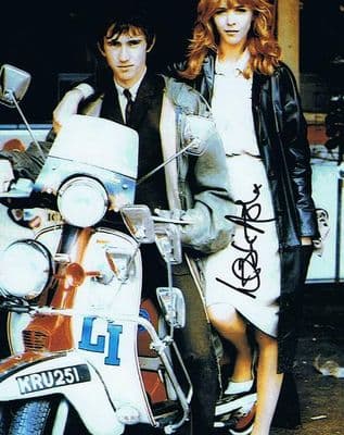 Quadrophenia 10x8 photograph Signed by LESLIE ASH A183