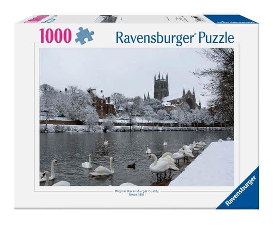 RAVENSBURGER Worcester Catherdral 1000 Piece Jigsaw Puzzle  SOLD OUT