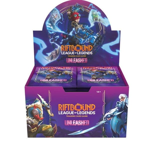 Riftbound: League of Legends  UNLEASHED Booster (24 Count)