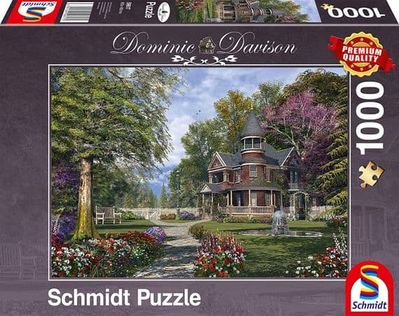 Schmidt Dominic Davison: Manor House, 1000 pcs Jigsaw Puzzle (7)