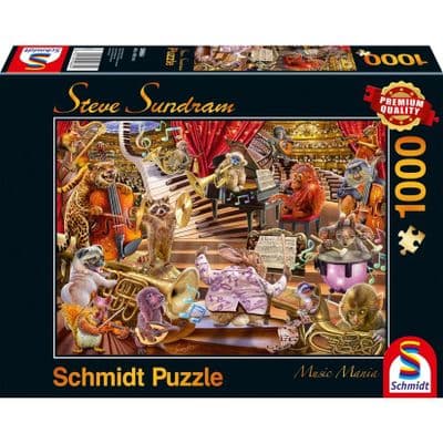 Schmidt Steve Sundram  Music Mania 1000 pcs Jigsaw Puzzle (8)