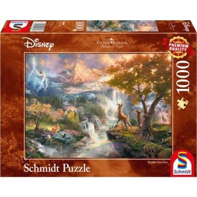 SCHMIDT Thomas Kinkade Bambi 1000 pc Jigsaw