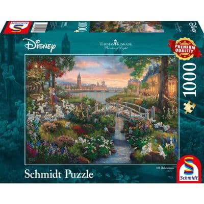 Schmidt Thomas Kinkade Disney 101 Dalmatians, 1000 pcsJigsaw