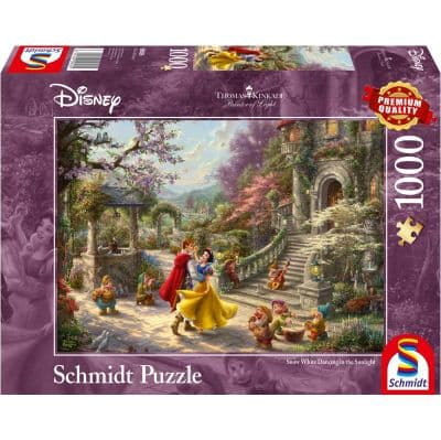 SCHMIDT Thomas Kinkade  Disney: Snow White Dancing with the Prince  1000 pc Jigsaw