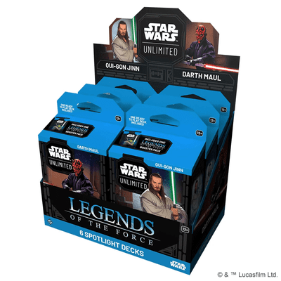 Star Wars Unlimited : Legend Of The Force Pair of Decks