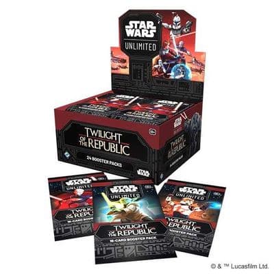 Star Wars Unlimited : Twilight of the Republic Booster Box