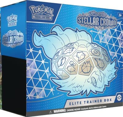 THIS IS A PREORDER FOR  - COLLECTION ONLY  Pokemon Stellar Crown ETB