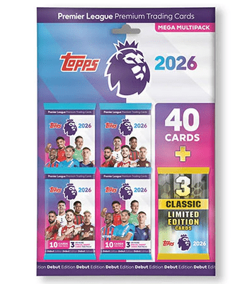 Topps Premier League 2025/26 Mega Multipack