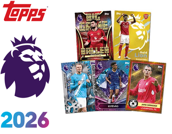 Topps Premier League 2025/26 Mega Tin