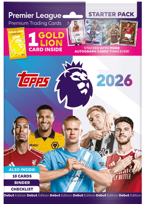 Topps Premier League 2025/26 Starter Pack