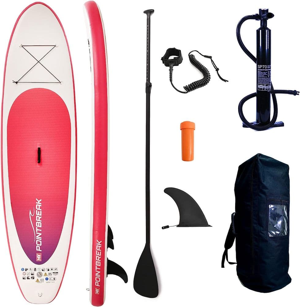 TY6994 MY Pointbreak Paddle Boards 10ft Inflatable Stand Up Paddle Board Paddleboard Complete set up