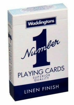 Waddingtons No.1 Classic Playing Cards Deck BLUE
