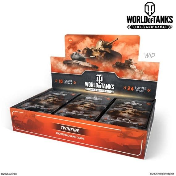 World of Tanks: TCG Wave 2: Twin Fire Display Box