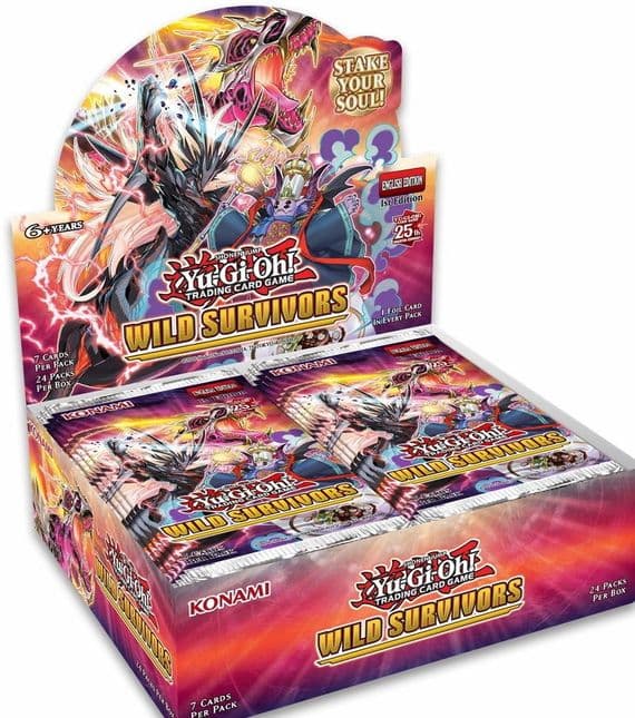 Yu-Gi-Oh! Booster Box (24) WILD SURVIVORS