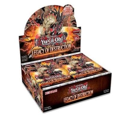 Yu-Gi-Oh!  Legacy of Destruction Booster Box