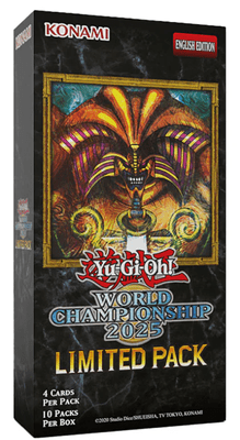 YuGiOh! Trading card game  Limited Pack World Championship 2025 (Bundle of 10 packs)