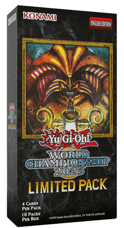 YuGiOh! Trading card game  Limited Pack World Championship 2025 (Bundle of 10 packs)