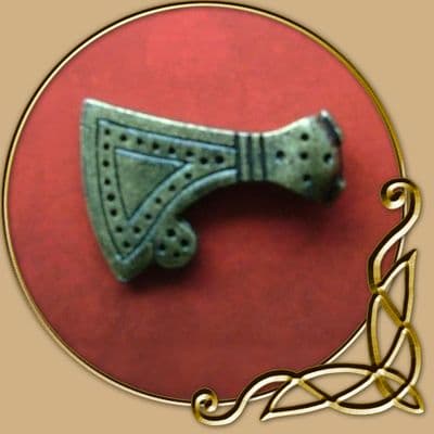 Bronze Slavic Jewellery - Perun Axe