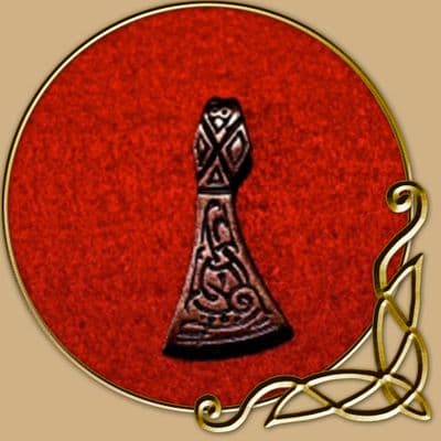 Bronzed Viking Jewellery - Axe Blade