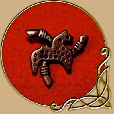 Bronzed Viking Jewellery - Horse